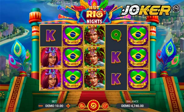 เกมสล็อต Hot Rio Nights คืนริโออันร้อนแรง เกมใหม่น่าเล่น